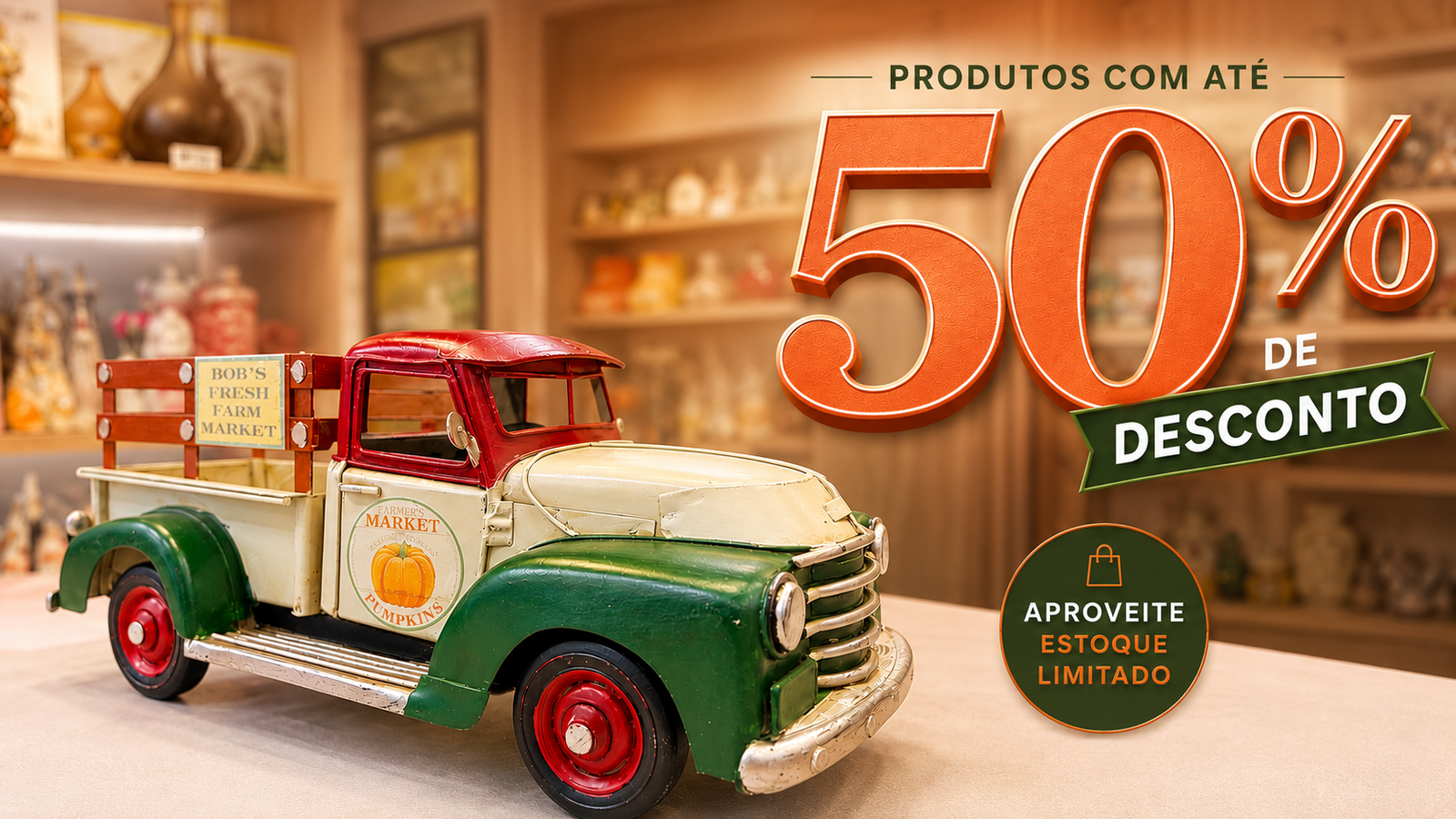 Koringa Tabacaria - Promoção 50%
